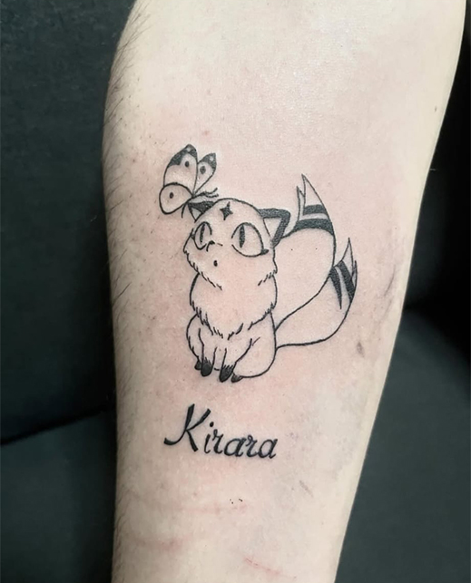 tatuaje de gato