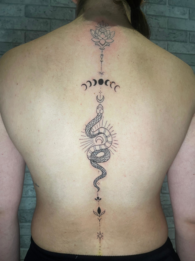 tatuaje de serpiente